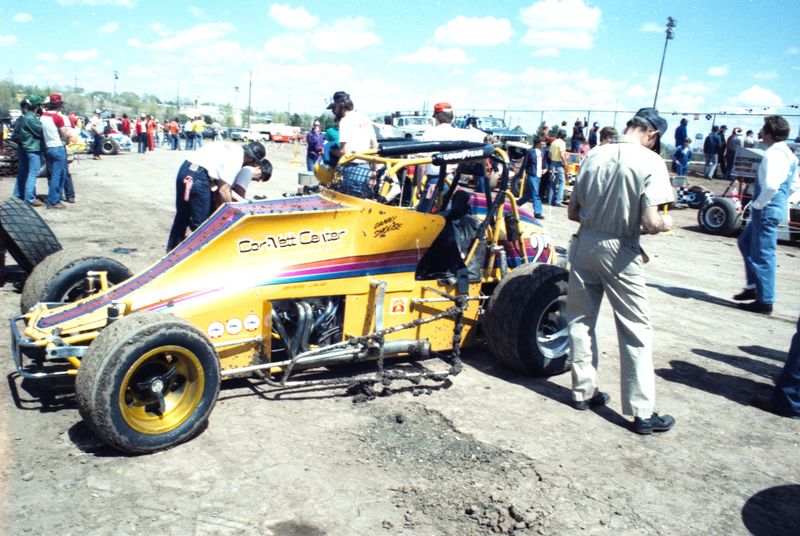 Gallery Rusty's Photos Image Danny Shouse car in OKC pits. Rusty 6